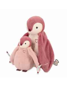 Peluches manchots câlins Roses 2