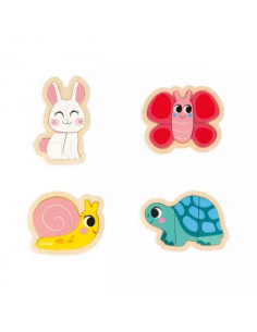 4 Puzzles Evolutifs Jardin