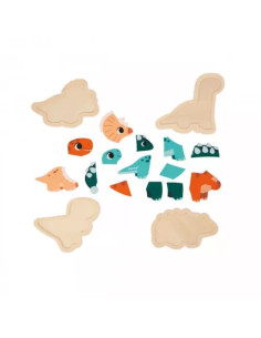 4 Puzzles Evolutifs Dino 2