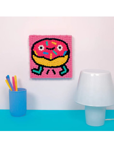 Kit tableau pompons - Donut 2