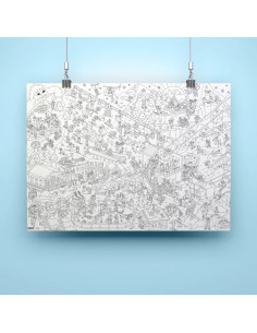 Poster Géant I Love Winter 2