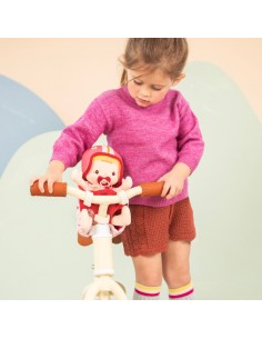 Poupée en tissu et siège... 2