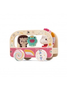 Bus en bois magique Lena la...