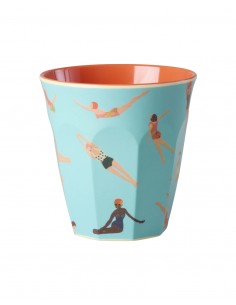 Rice Medium Cup - Blue -...