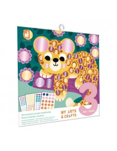 Gommettes Rondes Metal - 3 ans