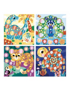 Gommettes Rondes Metal - 3 ans 2