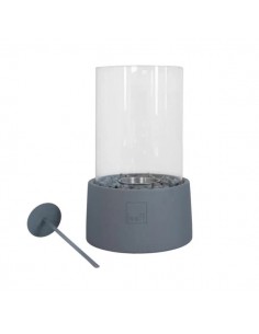 Cheminée de table Grise