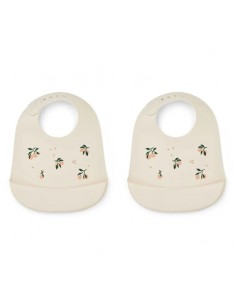 Lot de 2 bavoirs en...