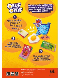 Jeu de Société - Oeuf pour... 2