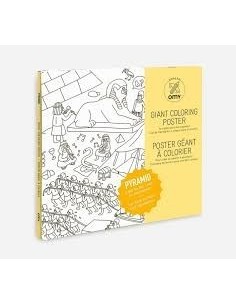 Poster géant à colorier PYRAMID 2