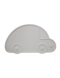 Set de table silicone Voiture Gris KG Design