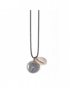 Collier Vega argent chaîne boule