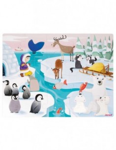Puzzle TactileLa vie sur la...
