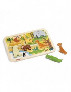 Chunky puzzle zoo