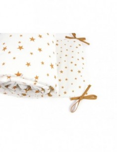 TOUR DE LIT CONSTANTINOPLE ETOILE MOUTARDE 2