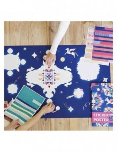 Tableau sticker Constellation POPPIK