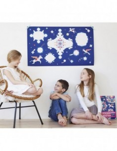 Tableau sticker Constellation POPPIK 2