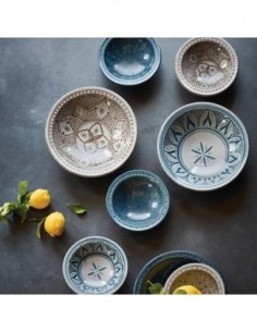 Saladier bleu souk 2