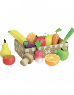 Set de fruits et légumes Jour du marché
