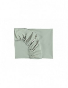 Drap housse 70x140 aqua