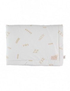 Mini Couverture Laponia Blanc Gold secret