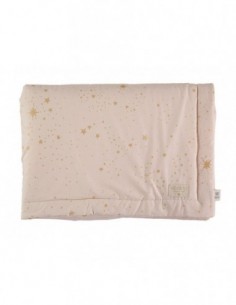 Mini Couverture Laponia Rose étoile dorée