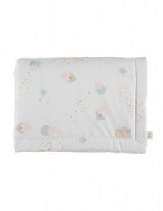 Couverture Laponia mini Aqua eclipse blanc 2