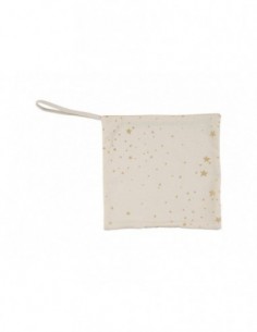 Doudou plat Natural étoile...
