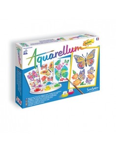 Aquarellum Papillons et Fleurs