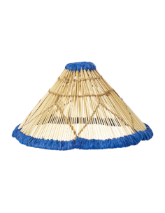 Abat-jour en paille avec...