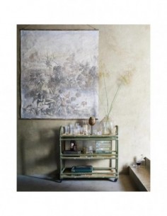 Vase peint avec dorures 2