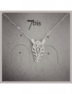Collier zèbre filigrane argent 7Bis