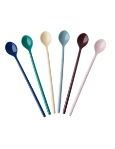 Lot de 6 cuillères à thé Urban colors