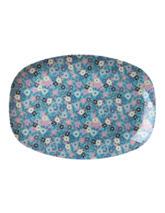 Assiette Rectangulaire Small Flower