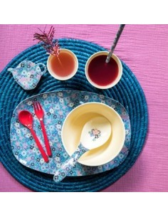 Assiette Rectangulaire Small Flower 2