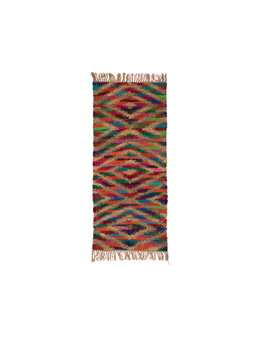 Tapis couloir multicolor/ or