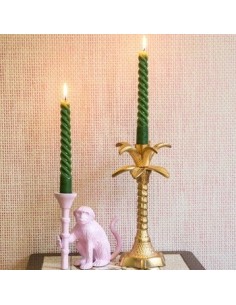 Bougeoir en métal en forme... 2