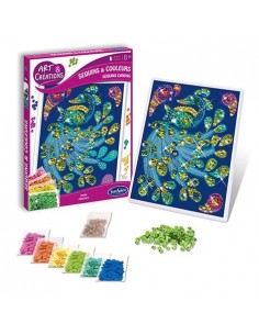Sequins & Colours Paon Art & Créations