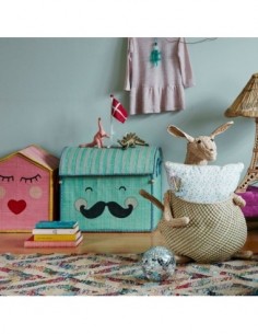 Coffre à jouet L Happy Moustache 2