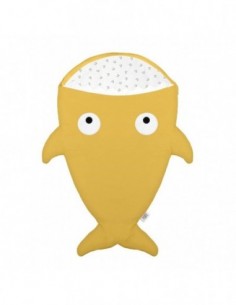 Nid d'ange Chancelière forme Requin Jaune Moutarde intérieur Poussin 2