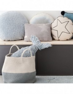 Panier ZOCO bleu vintage... 2