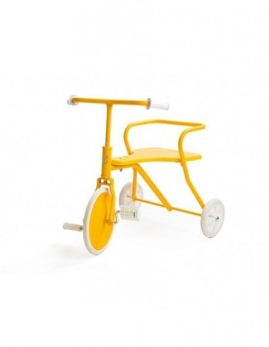 Tricycle Jaune métal édition limitée