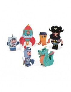 Figurines Paper Toys Garçon