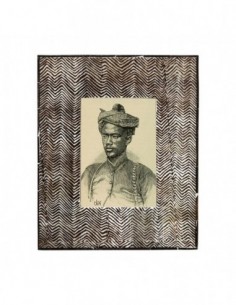 Cadre photo colonial