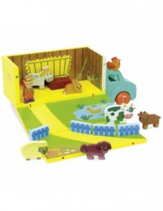 Ferme ambulante en camion