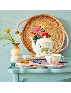 Théière en porcelaine - Imprimé léopard sauvage - 1280 ml. - Édition spéciale 2