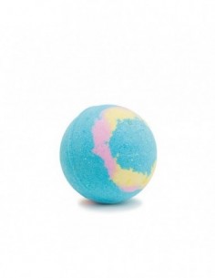 Boule de bain Bleu Jaune Rose 2