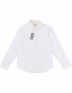 Chemise Blanche Tigre