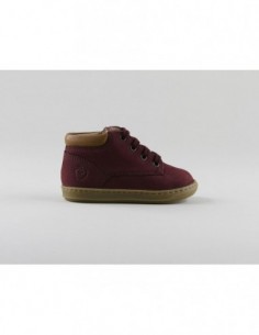 Chaussures Bouba Zip Desert Bordeaux
