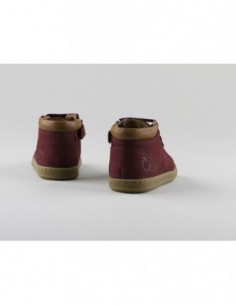 Chaussures Bouba Zip Desert Bordeaux 2